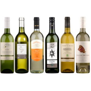 Box of 6 Crisp White Organic Wines